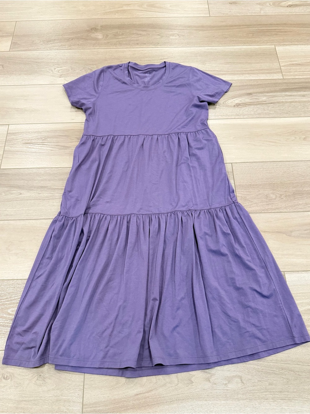 Woolx Lucia Dress All Season Merino Purple Size 1X